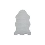 Vivense Puffy Kürk Hali, Gri, 80x100