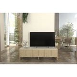 Vivense Rebel Rota Tv Sehpası, Kumtaşı, 150 cm - Kum Beji - 150 cm x 35 cm x 45 cm