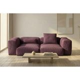 Vivense Relax LEGO Sünger Üçlü Koltuk, Mor - 230 cm x 115 cm x 65 cm