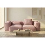 Vivense Relax LEGO Sünger Üçlü Koltuk, Pembe - 230 cm x 115 cm x 65 cm