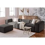 Vivense Relax Soft Standart 4 Modül Köşe Koltuk, Antrasit Kahve