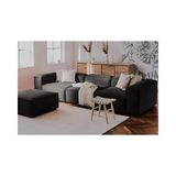 Vivense Relax Soft Standart 4 Modül Köşe Koltuk, Siyah