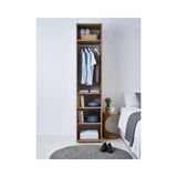 Vivense Renata Gardırop, Fonksiyonel Modül - 45 cm x 62.5 cm x 220 cm - Meşe