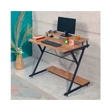 Vivense Retodesign Gaming Bilgisayar Masası, Atlantik Çam - 100 cm x 60 cm x 72 cm - Kahverengi