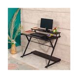 Vivense Retodesign Gaming Bilgisayar Masası, Siyah, 1107 - 100 cm x 60 cm x 72 cm