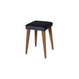 Vivense Retro Tabure - Antrasit - 35 cm x 35 cm x 50 cm