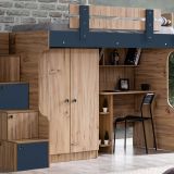 Vivense Riva 2 Kapılı Dolap Çalışma Masası 90X190 Ranza