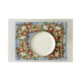 Vivense Rönesans Çiçekleri Pamuklu Dört Adet Amerikan Servisi - 35 cm x 45 cm