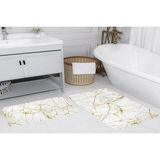 Vivense Rovigo Home Dijital Baskılı Ikili Banyo Paspas Takımı RVG5095 - Sarı - 100 cm x 60 cm x 1 cm