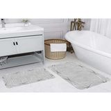 Vivense Rovigo Home Dijital Baskili İkili Banyo Paspas Takimi Rvg5211 Gri