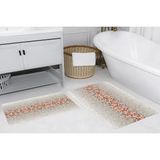 Vivense Rovigo Home Dijital Baskılı Ikili Banyo Paspas Takımı, RVG5240 - Pembe - 100 cm x 60 cm x 1 cm