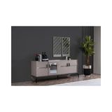 Vivense Safir Konsol ve Aynası - 220 cm x 53 cm - Kum Beji