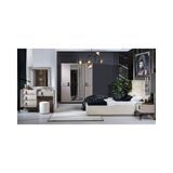 Vivense Safir Yatak Odası Takımı, 4 Kapaklı - Kum Beji - 160X200