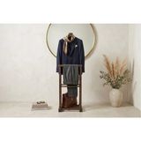 Vivense Servant Çiftli Dilsiz Uşak, Ceviz - 50 cm x 34 cm x 130 cm