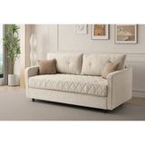 Vivense Sofa Ikili Kanepe - Bej - 90x190