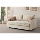 Vivense Sofa İkili Kanepe Bej