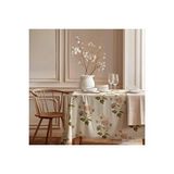 Vivense Soft Flora Pamuk Masa Örtüsü, 100x100 Cm Çok Renkli