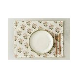 Vivense Soft Flora Pamuklu Dört Adet Amerikan Servisi - 0,5 x 9 cm - 001-Renkli