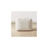 Vivense Soft Teddy Puf, Beyaz