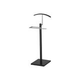 Vivense Stella Siyah Metal Dilsiz Uşak - 45 cm x 35 cm x 115 cm