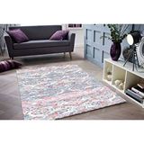 Vivense Stradarose Yikanabilir Kaydirmaz Salon Halisi 120x180 Çok Renkli