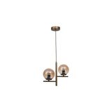 Vivense Terra Ikili Eskitme Bal Camlı Avize - 42 cm x 1 cm x 80 cm - Şeffaf