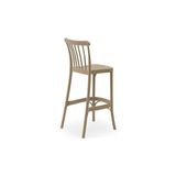 Vivense Tozo Bar Sandalyesi, Coffe Dörtlü - Bej - 45 cm x 53 cm x 109 cm