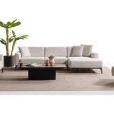 Vivense Trend Relax Köşe Koltuk, Krem, 285X160 - 285 cm x 160 cm x 76 cm
