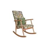Vivense Trend Sallanan Sandalye, Yeşil Retro, Ahşap, Naturel Ayak Yeşil