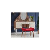 Vivense TUBİHOME NEW COOL PUF, KIRMIZI