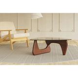 Vivense Venux Noguchi Orta Sehpa, Ceviz - 98 cm x 70 cm x 39 cm