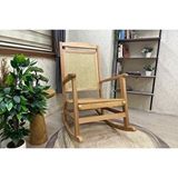 Vivense Veranda Sallanan Sandalye, Naturel Ahşap Ayak Ceviz