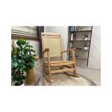 Vivense Veranda Sallanan Sandalye, Naturel Ahşap Ayak