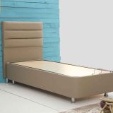 Vivense Viyana Koyu Bej 120X200 Baza Başlık
