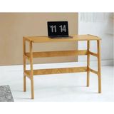 Vivense Woodesk Ceres Ahşap Çalışma Masası, Tik Renk - 125x60 cm - Teak - Antrasit