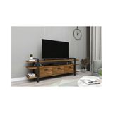 Vivense Woodface Lucca Doğal Ahşap Tv Ünitesi, Ceviz