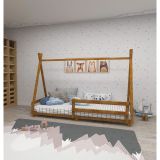 Vivense Woodface Panda Montessori Meşe 90X190 Karyola