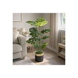 Vivense Yapay Bitki Monstera Yaprakli Salon Ağaci, 165 Cm Yeşil
