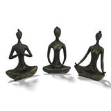 Vivense Yogaci Mumluk Set Gold Eskitme Altın