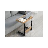 Vivense Yükseklik Ayarlı Laptop Sehpası, Atlantik Çam, 60X40 - 60 cm x 40 cm - Kahverengi