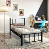 Vivense Zambak Tek Kişilik Metal Ferforje 120X200 Karyola