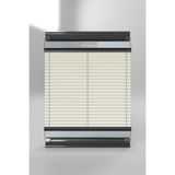 ViVeri Krem Pilise Katlanır Cam Balkon Perdesi-ofis Perdesi-ev Perdesi -plise Perde(VİDALI-KANCALI)