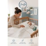 Vivesta Home %100 Organik Müslin Bebek Nevresim Seti Pamuk Nefes Alabilen Terletmeyen Hipoalerjenik Bebek Uyku Seti