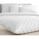 Vivesta Home Kapitoneli Ter Geçirmez Yastık Alezi 50x70 Pamuklu Nefes Alabilen Fermuarlı Yastık Koruyucu Kılıf - Beyaz - 50 x 70 cm