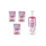 Vivet Granül Sir Ağda Pudralı 250Gr + Vivet Ağda Sonrası Temizleme Ve Masaj Yağı 125Ml