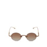 Viveur Eyewear Kyoto Altın Rengi Titanyum Unisex Güneş Gözlüğü