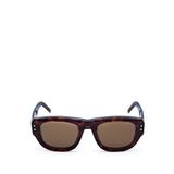 Viveur Eyewear London Heritage Collection Kahverengi Asetat Unisex Güneş Gözlüğü
