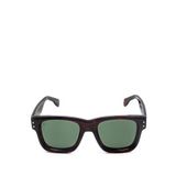 Viveur Eyewear Milano Heritage Collection Kahverengi Asetat Unisex Güneş Gözlüğü