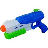 Vivi Toys Orta Boy Pompalı Su Tabancası 600 ml Mavi Yeşil Renkli Eğlenceli Yaz Oyuncağı