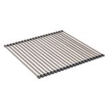 Viviano Katlanabilir Çelik Eviye Matı - Inox